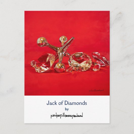Jack de diamants, carte postale (Devant)
