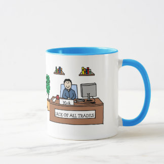 Jack de tous les commerces - tasse personnalisée