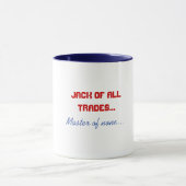 Jack de tous les métiers Café mug (Centre)