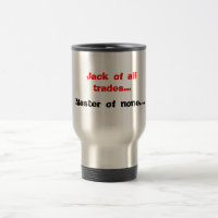 Jack de toute la tasse de voyage des commerces
