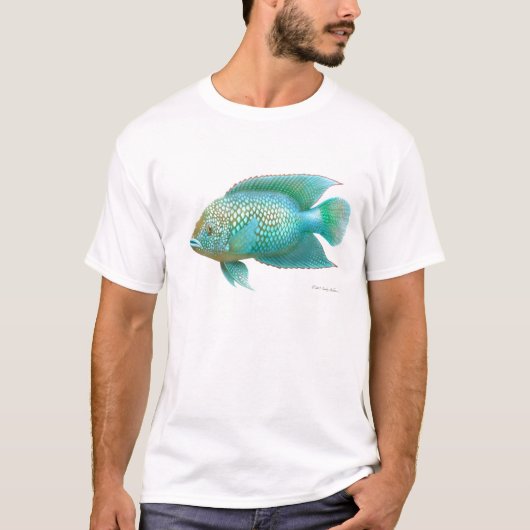 Jack Dempsey Cichlid T Shirt (Voorkant)