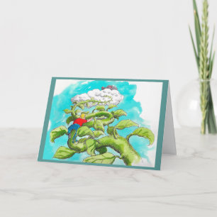 Jack en de beanstalk kaart