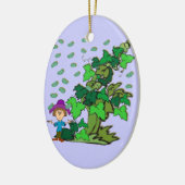 Jack en de Beanstalk Keramisch Ornament (Links)