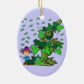 Jack en de Beanstalk Keramisch Ornament (Achterkant)