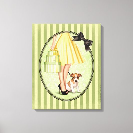 Jack en de dozen canvas afdruk (Voorkant)