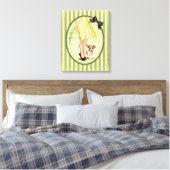 Jack en de dozen canvas afdruk (Insitu (Slaapkamer))