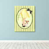 Jack en de dozen canvas afdruk (Insitu (Houten vloer))