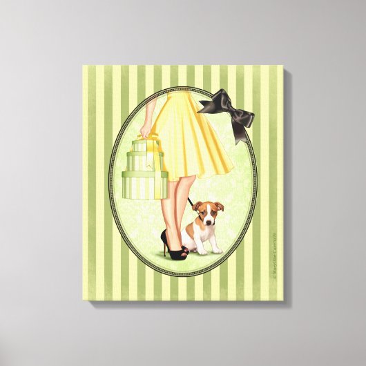 Jack en de dozen canvas afdruk (Voorkant)