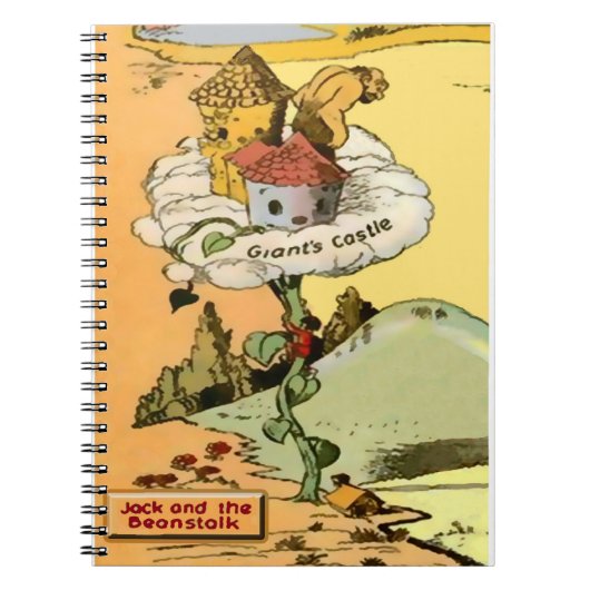 Jack en het Spiral Notitieboek van de Beanstalk (Voorkant)