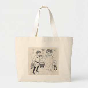 Jack en Jill Grote Tote Bag