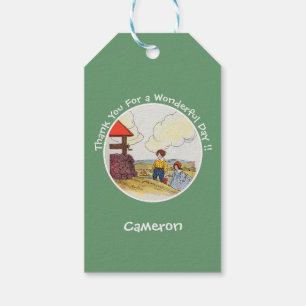 Jack en Jill Moeder Gans Verjaardagsfeestartikelen Cadeaulabel