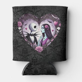 Jack en Sally Gothic Valentijn Blikjeskoeler