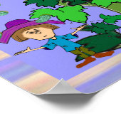 Jack et le Haricot Magique Impression sur Toile (Coin)