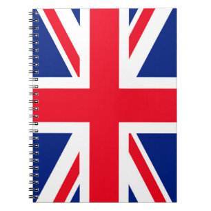 Jack Flag van de United Kingdom Union Notitieboek