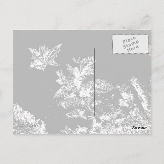 Jack Frost Briefkaart (Achterkant)