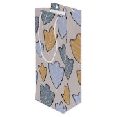 Jack Frost Feuille Vin Motif Sac cadeau (Dos Angle)