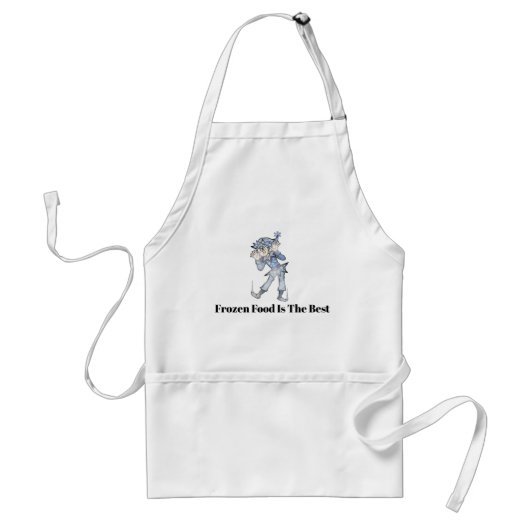 Jack Frost Frozen Food Apron Standaard Schort (Voorkant)