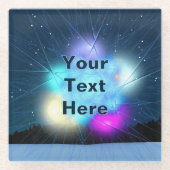 Jack Frost Glazen Onderzetter (Voorkant)