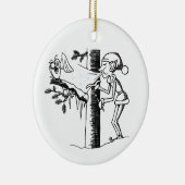 Jack Frost Keramisch Ornament (Rechts)