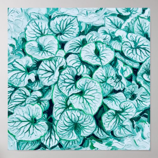 Jack Frost Leaves After Van Gogh Poster (Voorkant)