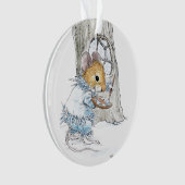 Jack Frost Winter Mouse Ornament (voorkant)