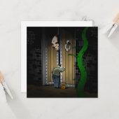 Jack gaat voor de gek houden of trakteren op het h kaart (Voorkant / Achterkant in situ)