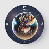 Jack Galaxy Wandklok Ronde Klok (Voorkant)