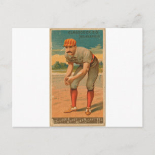 Jack Glasscock, Indianapolis  Briefkaart