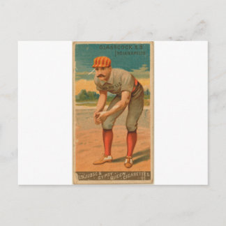 Jack Glasscock, Indianapolis Briefkaart