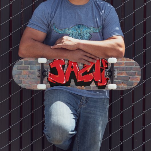 Jack Graffiti Custom Personalized Skateboard (Extérieur 3)