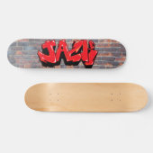 Jack Graffiti Custom Personalized Skateboard (Horz)