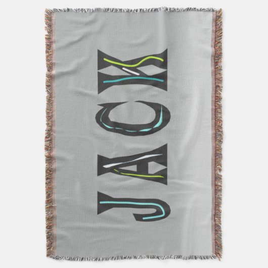 Jack, het man is terug deken (Voorkant Verticaal)