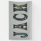 Jack, het man is terug spandoek (Verticaal)