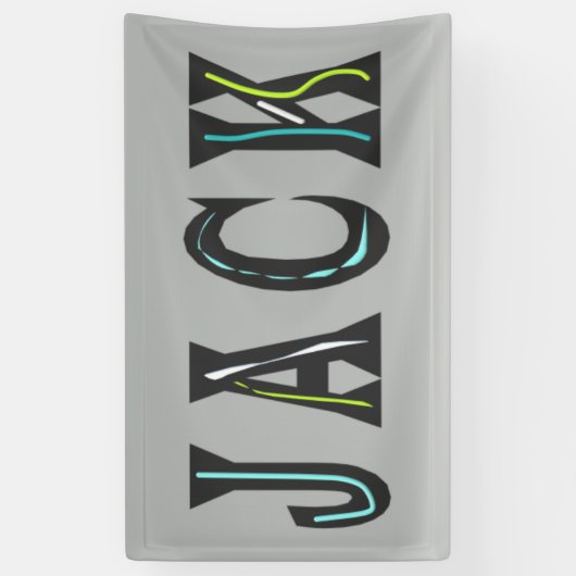 Jack, het man is terug spandoek (Verticaal)