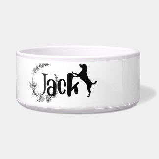 Jack - hondennaam bowl voerbakje