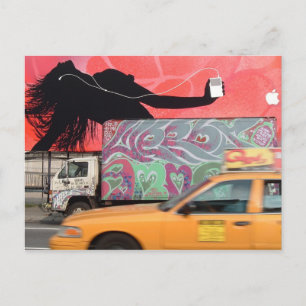 Jack in het briefkaart van de doos