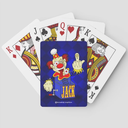 Jack in the Box Speelkaarten (Achterkant)