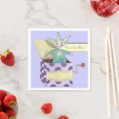 Jack-in-the-Box - Traditionele Speelgoed (pastel) Servet (Insitu)