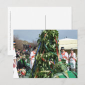 Jack-in-the-Green Briefkaart - Hastings (Voorkant / Achterkant)