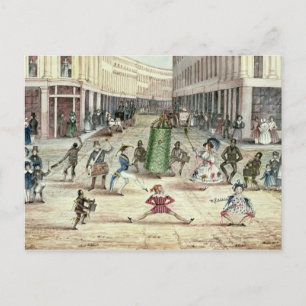 Jack in the Green, May Day Celebrations of the Chi Uitnodiging Briefkaart
