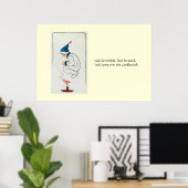 Jack is sukkel, Jack is snel. Poster (Thuiskantoor)