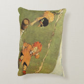 Jack & Jill Fell Down The Hill Nursery Rhyme Accent Kussen (Achterkant (Verticaal))