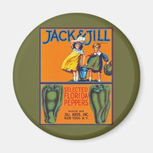 Jack & Jill Florida Peppers Magneet