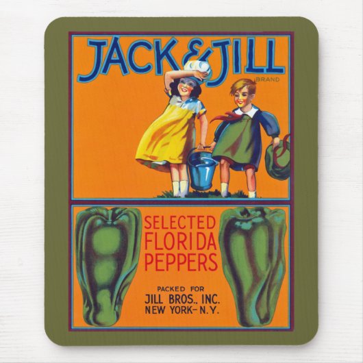 Jack & Jill Florida Peppers Muismat (Voorkant)