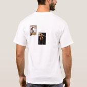 Jack Johnson 1910 gevecht T-shirt (Achterkant)