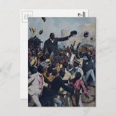  Jack Johnson in Chicago Briefkaart (Voorkant / Achterkant)