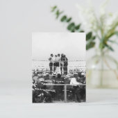 Jack Johnson vs. Fireman Jim Flynn Boxing: 1912 Briefkaart (Staand voorkant)