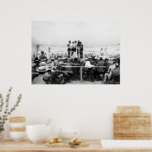 Jack Johnson vs. Fireman Jim Flynn Boxing: 1912 Poster (Keuken)