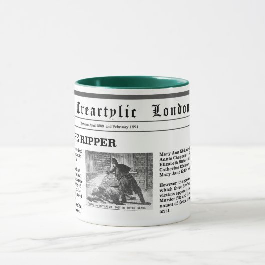 Jack la tasse de ripper (Centre)