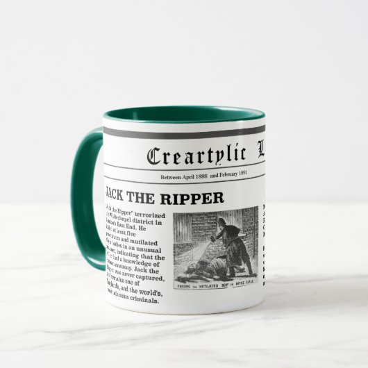 Jack la tasse de ripper (Devant gauche)